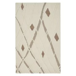 Harlow Rug - Ivory/Brown -decoration 620058807 52655.1690287346.386.513