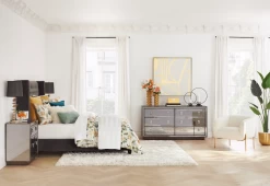 Orchids In Glass Bowl -decoration webimage 020232965 014154913 042474336 Bedroom Casegoods GIF3 full o