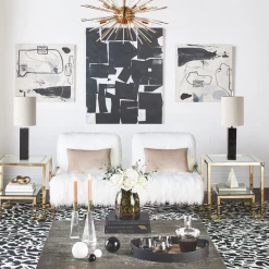 Javari Rug - Black/Ivory -decoration webimage 044005767 rv1 jpg