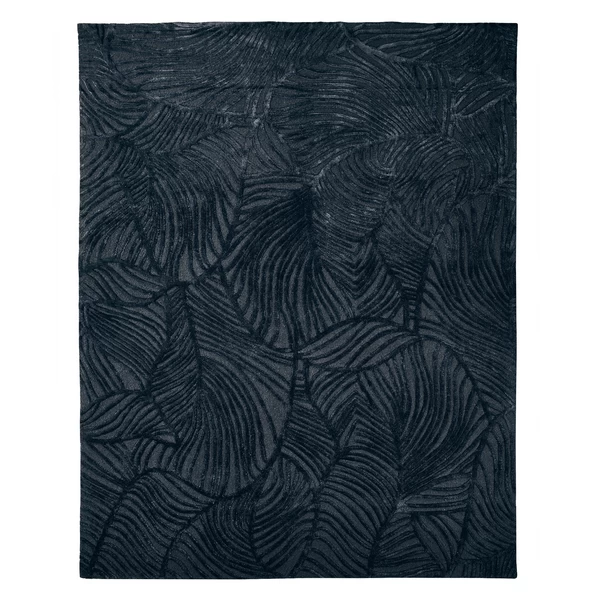 Palm Rug - Charcoal 5 Palm Rug - Charcoal - Image 3