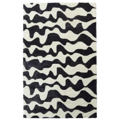 Quinn Rug - Ivory/Black -decoration webimage 044117026 2 jpg