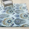 Nikki Chu - Asham Rug - Teal 1 Nikki Chu - Asham Rug - Teal -decoration webimage 044125718 044125717 044125719
