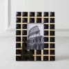Glam Check Frame - Black 1 Glam Check Frame - Black -decoration webimage 080977659