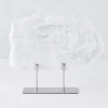 Selenite Slab On Metal Stand -decoration webimage 160184955