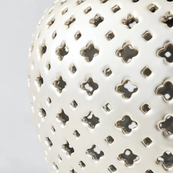 Ceramic Filigree Jar 5 Ceramic Filigree Jar - Image 3