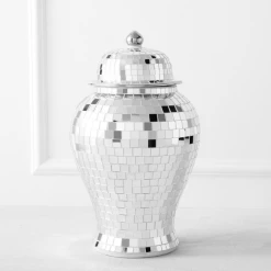 Mirrored Mosaic Canister