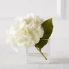 Hydrangea In Glass Vase -decoration webimage 200010849 jpg