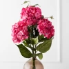 Hydrangea Spray - Set Of 3 -decoration webimage 200016059 jpg
