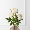 Bud Peony Stem - Set Of 3 -decoration webimage 200058806 jpg