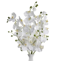 Faux Phalaenopsis Spray - Set Of 3