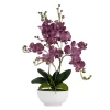 Faux Orchid Amethyst With Pot 1 Faux Orchid Amethyst With Pot -decoration webimage 207150086 jpg 1