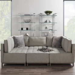 Faux Grass In Silver Pot -decoration webimage 207540972a rv4 jpg 1