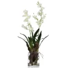 Faux Oncidium In Glass -decoration webimage 207646889 jpg 1