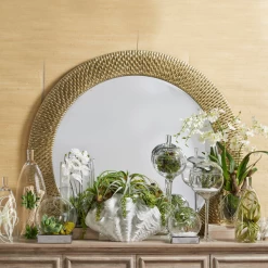 Faux Potted Orchid With Succulents -decoration webimage 207818656 rv2 jpg