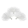 Faux Coral Fan - Set Of 3 -decoration webimage 209172847 jpg