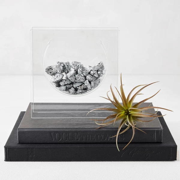 Geode Silver Fragments 3 Geode Silver Fragments