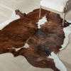 Augusto Hair On Cowhide Rug - Medium Brown -decoration webimage 620002652 jpg