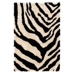 Ansel Rug - Black/Ivory