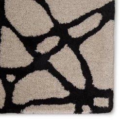 Nikki Chu - Zuri Rug - Birch/Black -decoration webimage 620332008 2 jpg