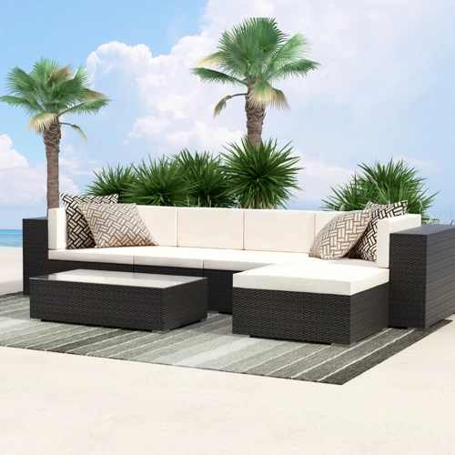 Fresco Indoor/Outdoor Rug - Grey 5 Fresco Indoor/Outdoor Rug - Grey - Image 3