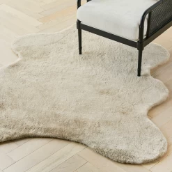 Lapin Animal Shaped Rug - Beige