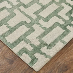Jacqueline Rug - Ivory/Green 7 Jacqueline Rug - Ivory/Green -decoration webimage 620614361 DTL2