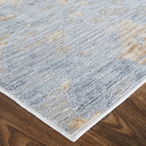 Liana Rug - Beige/Blue 5 Liana Rug - Beige/Blue - Image 3
