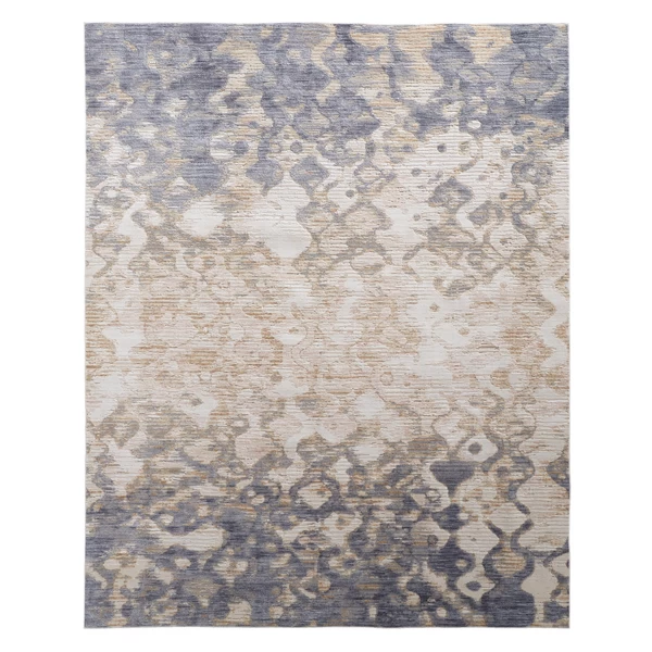 Liana Rug - Beige/Blue 3 Liana Rug - Beige/Blue
