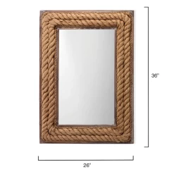 Jute Mirror -decoration webimage 621033254 DIM