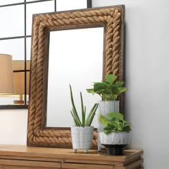 Jute Mirror -decoration webimage 621033254 RV1