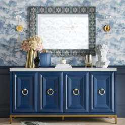 Rorschach Mirror - Blue 9 Rorschach Mirror - Blue -decoration webimage 621090553 2 jpg