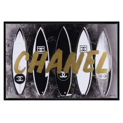 Wild Thing - Black Frame/Gold Accents -decoration webimage 630351813 630344870 630335947 SIL