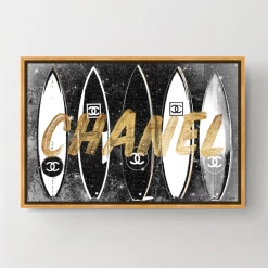 Wild Thing - Gold Frame/Diamond Dust