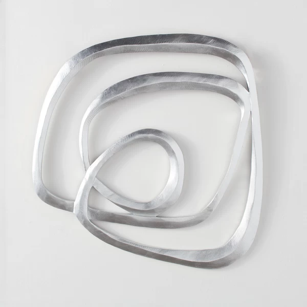 Infinity 2 Wall Decor - Silver 3 Infinity 2 Wall Decor - Silver