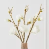 Faux Magnolia Stem - Set Of 3 2 Faux Magnolia Stem - Set Of 3 -decoration webimage 999201266
